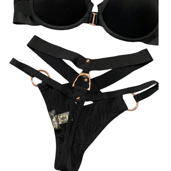 Honey Birdette Intimates & Sleepwear Honey Birdette Carter Black